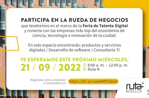 CONÉCTATE CON LOS SERVICIOS DEL ECOSISTEMA CTi DE MEDELLÍN