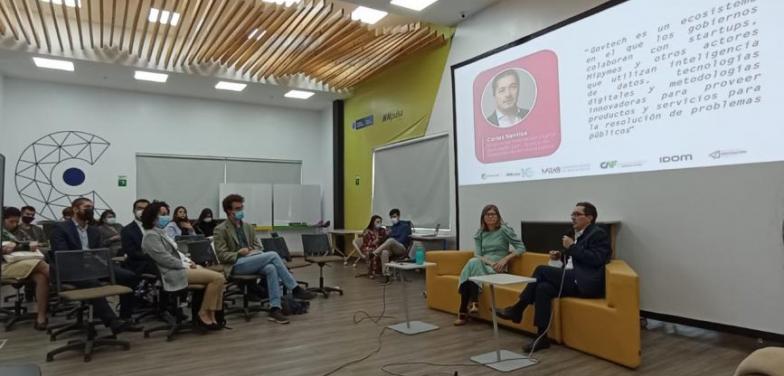 CAF e IDOM presentaron en Colombia el informe 'La compra pública como catalizador del ecosistema Govtech