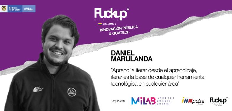 De HuecosMed a CTZEN y la ilusión por cambiar el mundo - Fuckup Nights Colombia Innovación Pública y Govtech