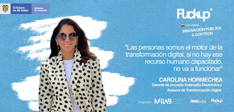 Mi camino para la transformación digital – Fuckup Nights Colombia Innovación pública y Govtech