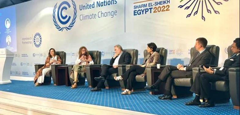 CAF impulsa en la COP27 la ambición climática de América Latina y el Caribe