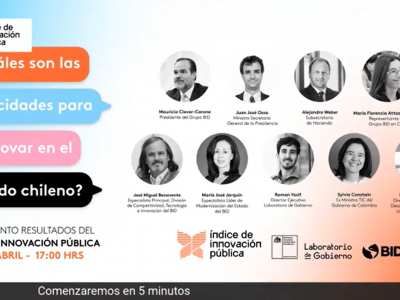 ¿Cuáles son las capacidades para innovar en el Estado chileno? Resultados Índice Innovación Pública