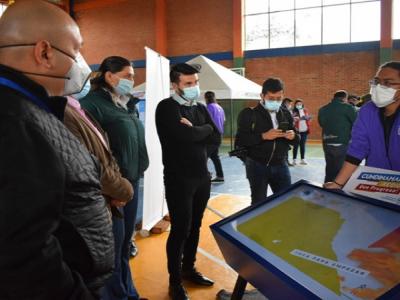 Llegó a Guasca Unidad Móvil de Ciencia, Tecnología e Innovación