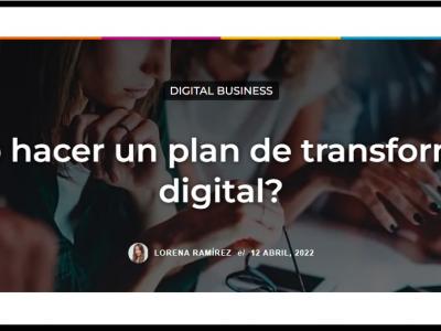 La transformación digital y la implementación de nuevas tecnologías ha llegado para que pymes y empresas puedan desarrollar mejor sus procesos y ser más eficientes. Sin embargo, es un proceso que se debe desarrollar de forma dilatada en el tiempo ya que puede implicar cambios de estructura en las organizaciones. Para una buena ejecución, hemos desarrollado una guía sobre cómo crear un plan de transformación digital para tu empresa.  Conoce el artículo completo en: https://www.iebschool.com/blog/como-hacer-u