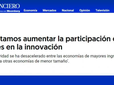 Necesitamos aumentar la participación de las mujeres en la innovación