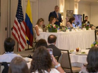Duque destaca indicadores de crecimiento del país y el proceso de transición energética en Miami