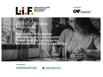 Abren convocatoria del Laboratorio CAF de Inclusión Financiera 2022