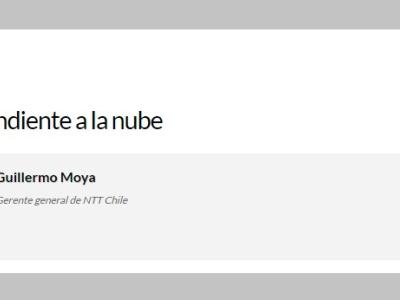 El viaje pendiente a la nube