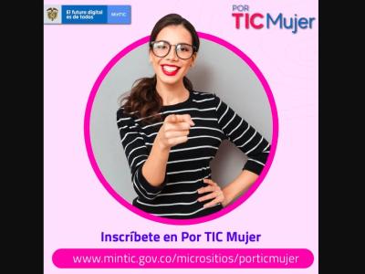 Mujeres boyacenses, invitadas a ser parte de ‘Por TIC Mujer’
