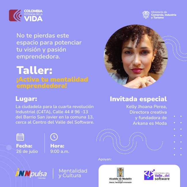 iNNpulsa llega a Medellín con un taller para fortalecer e inspirar a los emprendedores de la región