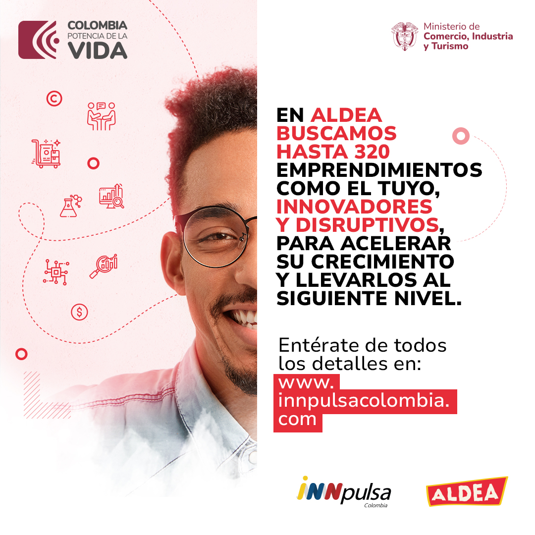 iNNpulsa Colombia busca 320 emprendimientos innovadores para acelerar su crecimiento