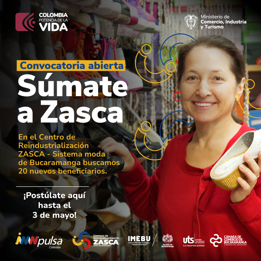 ZASCA | Bucaramanga Sistema Moda 2° Cohorte Complementaria