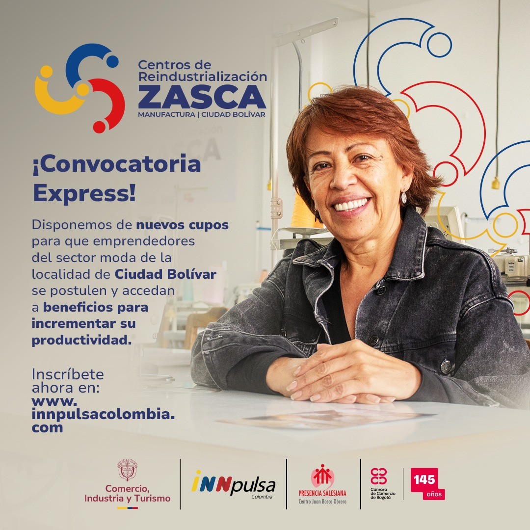 ZASCA Manufactura | Ciudad Bolívar – Bogotá (Express)
