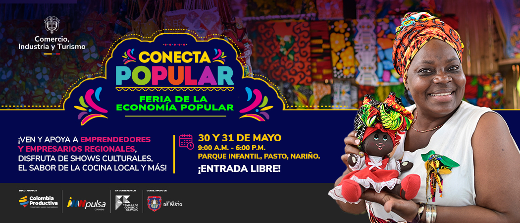 Feria conecta popular innpulsa