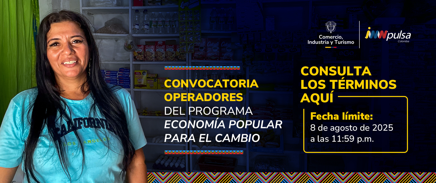 convocatoria economia popular para el cambio