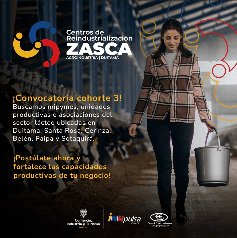 ZASCA Agroindustria | Duitama | Lácteos | Cohorte 3