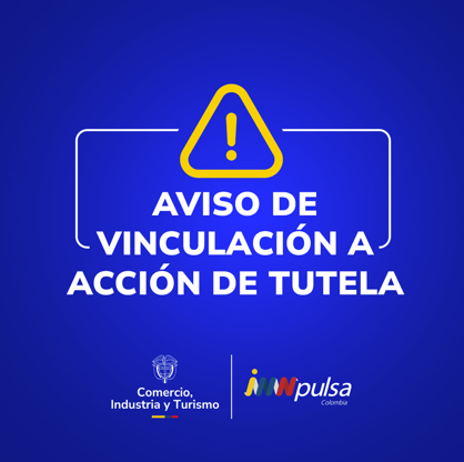 aviso vinculación tutela