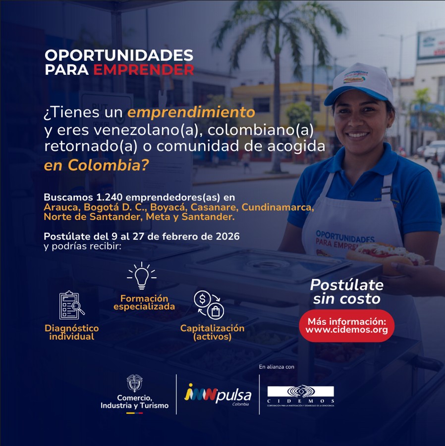 OPORTUNIDADES PARA EMPRENDER