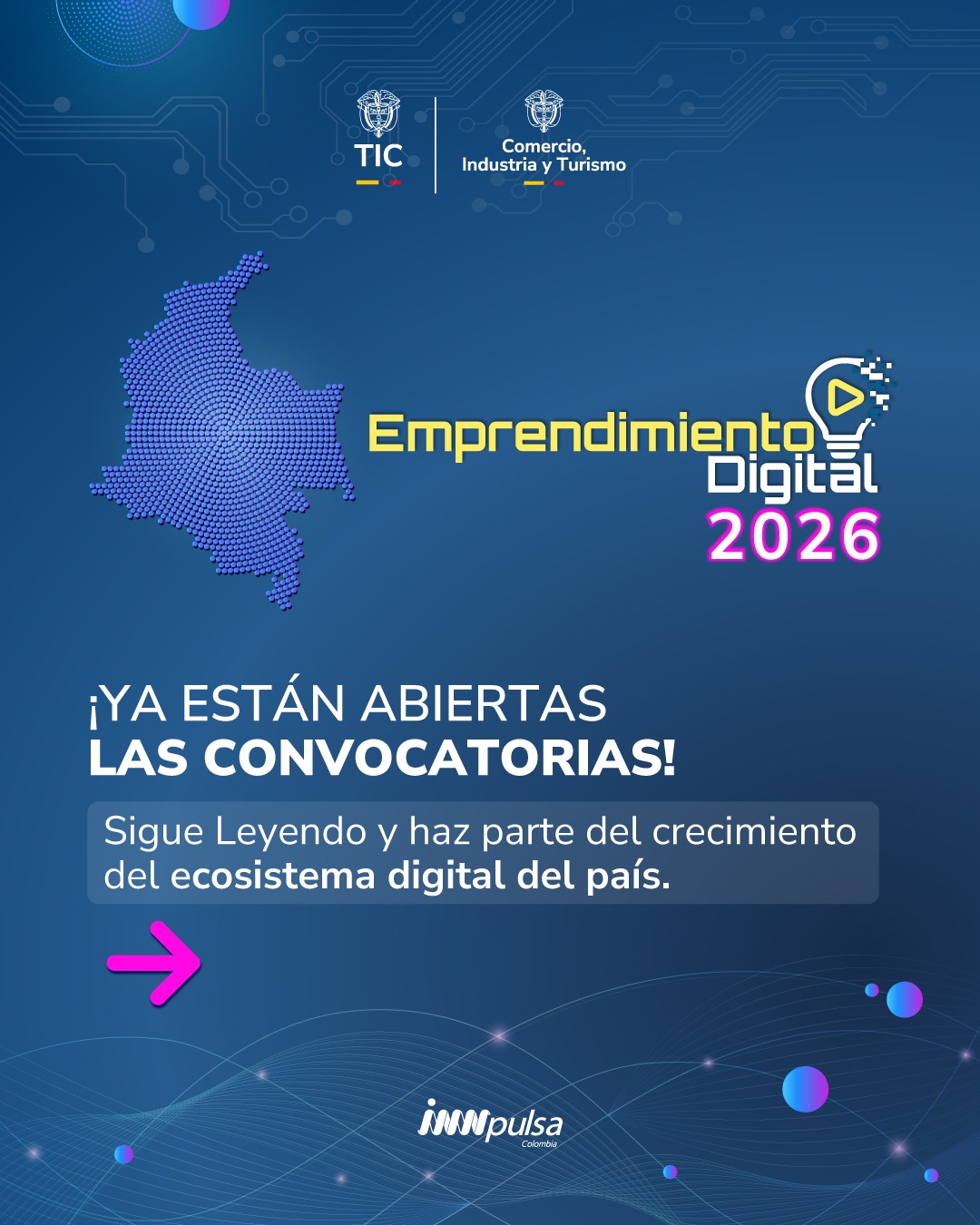 Convocatorias emprendimiento digital